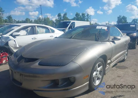 1999 Pontiac Firebird из США, поврежденный, VIN 2G2FS22K9X2234455